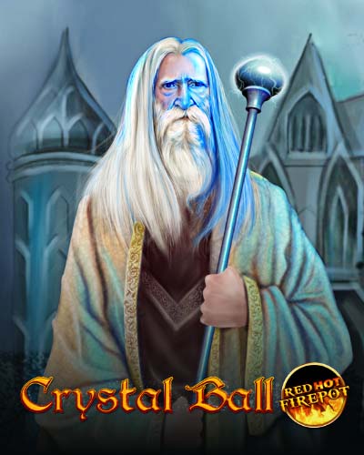 Crystal Ball Red Hot Fire Pot