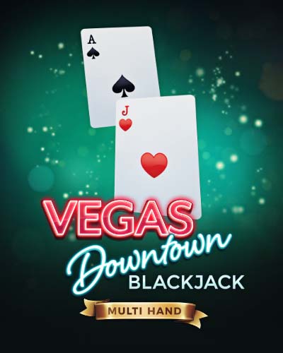 Multihand Vegas Downtown Blackjack