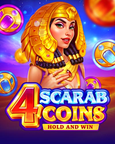 4 Scarab Coins: Hold and Win