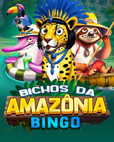 Bichos da Amazonia Bingo