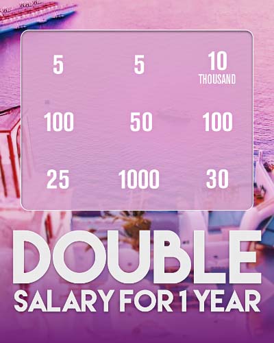 Double Salary 1 Year