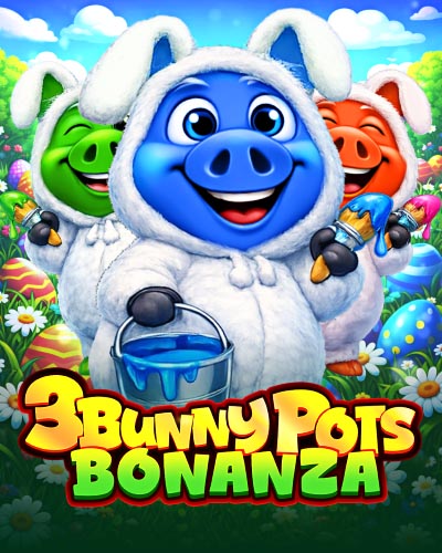 3 Bunny Pots Bonanza