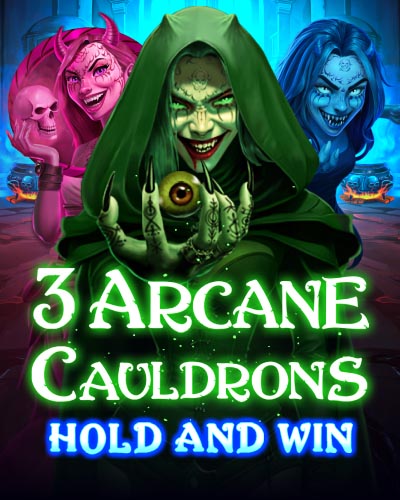 3 Arcane Cauldrons