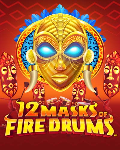 12 Masks of Fire Drums