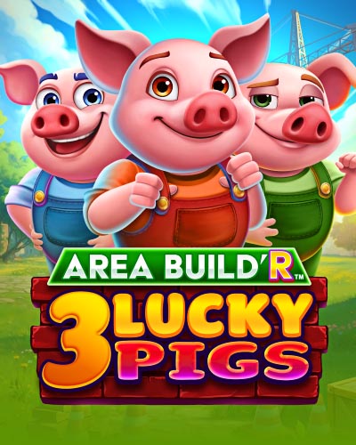 Area Build'R 3 Lucky Pigs