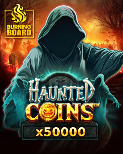 Haunted Coins Burning Board