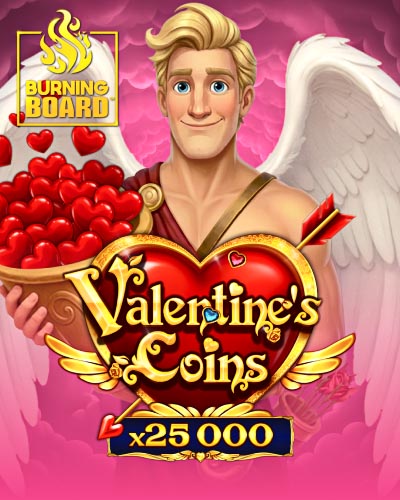 Valentine's Coins Burning Board